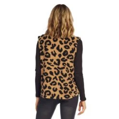 Mud Pie Women's Pruitt Sherpa Vest -Rustic Cowgirl Sales 80150023TN L 3