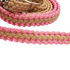 Mustang Laced Waxed Barrel Reins -Rustic Cowgirl Sales 8134 2