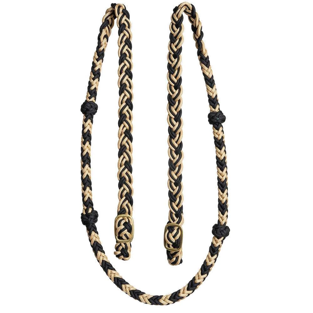 Mustang Cable Knotted Lifter Barrel Rein 2 Mustang Cable Knotted Lifter Barrel Rein - Image 2