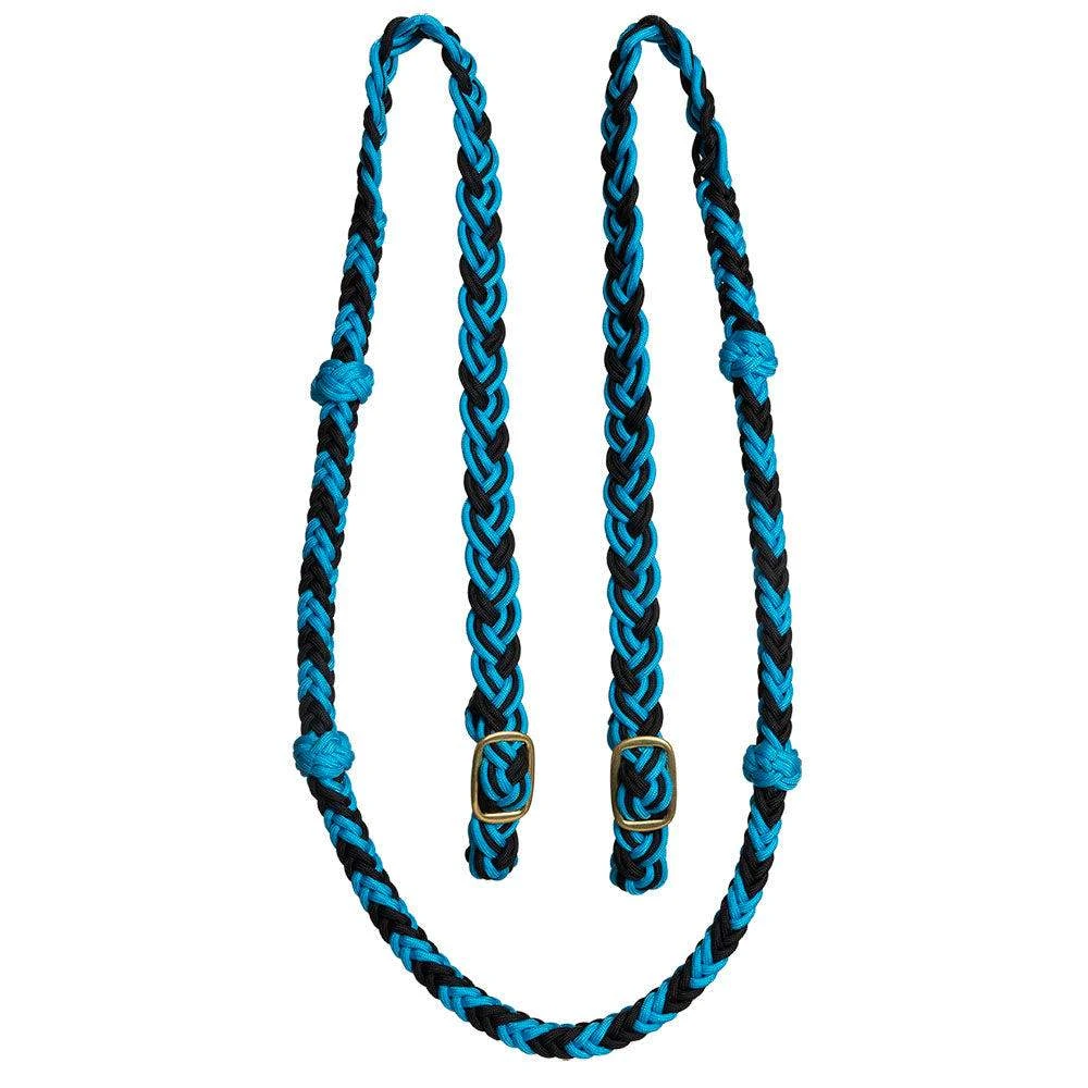 Mustang Cable Knotted Lifter Barrel Rein 4 Mustang Cable Knotted Lifter Barrel Rein - Image 4