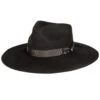 Charlie 1 Horse Women's Black Highway Fashion Hat 3 3/4in Brim