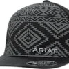 Men's M F Western Aztec Black Cap