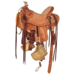 Sheridan Flower 1/3 Breed Youth Saddle