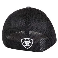 Ariat Men's Leather Patch Logo Cap -Rustic Cowgirl Sales A300002601 4