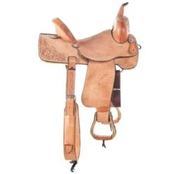 Alamo Saddlery Chestnut 1/2 Breed Wild Rose Barrel Racer -Rustic Cowgirl Sales AS BR1 02