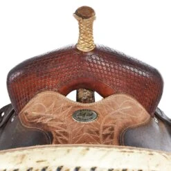 NRS Used 14.5in Billy Cook Barrel Saddle -Rustic Cowgirl Sales BIILLYCOOKBR 3