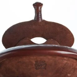 Burns Saddlery 13 Inch 20HDX Chocolate Roughout Barrel Saddle -Rustic Cowgirl Sales BR 3000 13 20 HDX 6215