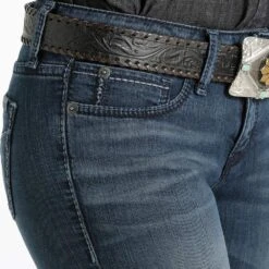 Cruel Girl Women's Hannah Slim Boot Cut Jean -Rustic Cowgirl Sales CB19054071 4