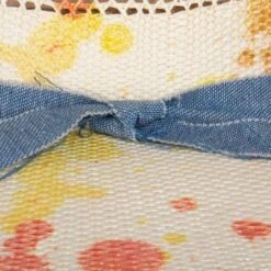 Charlie 1 Horse Big Splash Splattered 3 3/4in. Brim Straw Fashion Hat -Rustic Cowgirl Sales CSBGSP 3436SL 3