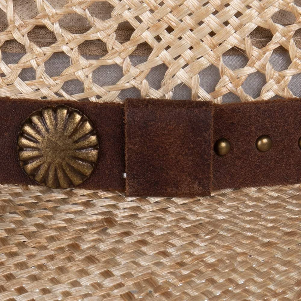 Charlie 1 Horse Charlie 1 Horse Hair Trigger 3 3/4in. Brim Straw Fashion Hat 4 Charlie 1 Horse Charlie 1 Horse Hair Trigger 3 3/4in. Brim Straw Fashion Hat - Image 4