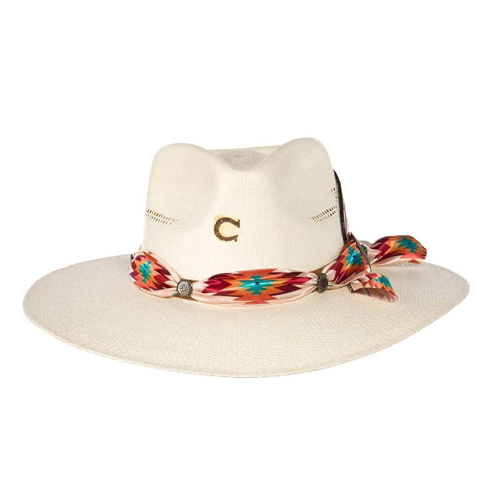 Charlie 1 Horse Navajo 3 3/4` Brim Aztec Band 2 Charlie 1 Horse Navajo 3 3/4` Brim Aztec Band - Image 2