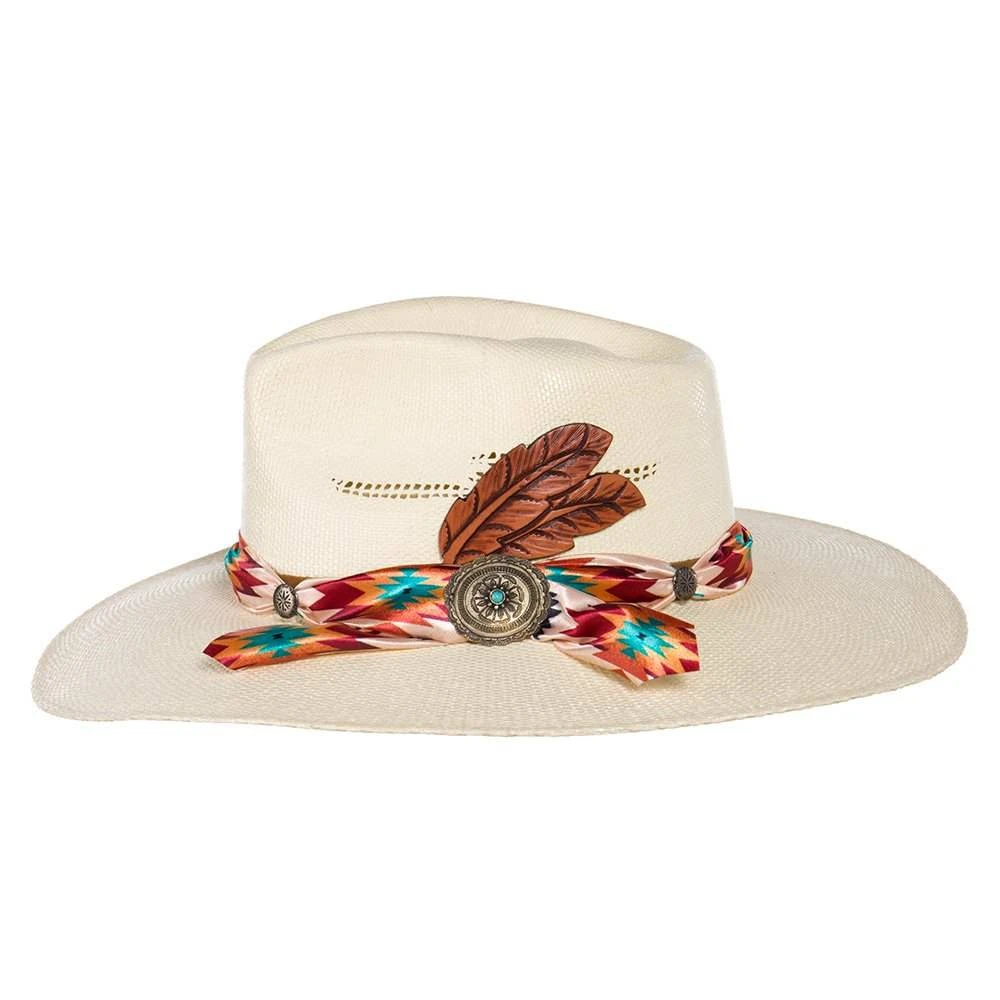 Charlie 1 Horse Navajo 3 3/4` Brim Aztec Band 3 Charlie 1 Horse Navajo 3 3/4` Brim Aztec Band - Image 3