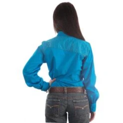 Women's Ariat® Rhinestone Filigree Brown Tooled Belt -Rustic Cowgirl Sales CTW9251001 back2