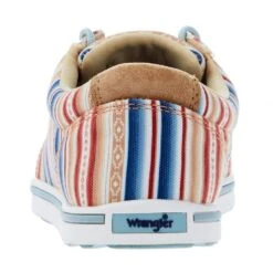 Wrangler Footwear Women's Retro Multi Tan Low Top Casual Shoes -Rustic Cowgirl Sales KWC0020 04