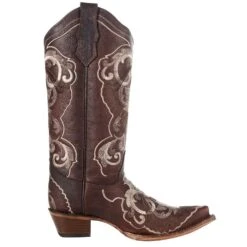 Circle G Womens Brown Multi Embroidered Boot -Rustic Cowgirl Sales L5765 5