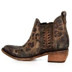 Liberty Black Women`s Liberty Black Cheetah Bootie -Rustic Cowgirl Sales LB 713725 3