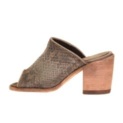 Liberty Black Women's Liberty Black Python Verde Mule -Rustic Cowgirl Sales LB 721008 GREEN 2