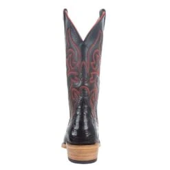 Macie Bean Women's Top Hand Black Caiman Black 13 Top TK Toe Boot -Rustic Cowgirl Sales M9511 4
