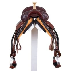 Circle Y Saddlery Martha Josey Revolution Barrel Saddle -Rustic Cowgirl Sales MJ85 9405 04 F