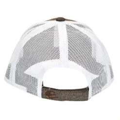 Mcintire Saddlery Heather Brown Cap With Windmill Leather Patch -Rustic Cowgirl Sales MS CAP09 WINDMILL 4