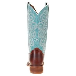Nocona Boot Company Women`s Nocona Waverly Turquoise 13` Top Boot -Rustic Cowgirl Sales NL5426 3