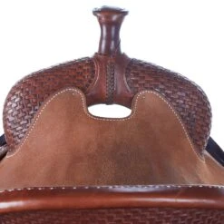 Martin Saddlery NRS 1/4 Breed Basket Stamp Performance Saddle -Rustic Cowgirl Sales NRS 28NBS 2