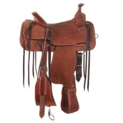 Martin Saddlery Martin Saddlery Chestnut 1/8 Breed Wyoming Flower Team Roper -Rustic Cowgirl Sales NRS 6701 1