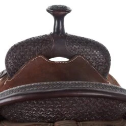 Martin Saddlery Chocolate Hard Seat Team Roper -Rustic Cowgirl Sales NRS 6748 2