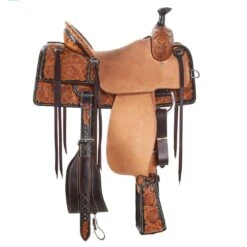 Martin Saddlery Martin Saddlery Dark Framed Hard Seat Team Roper -Rustic Cowgirl Sales NRS 6753 1