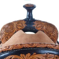 Martin Saddlery Martin Saddlery Dark Framed Hard Seat Team Roper -Rustic Cowgirl Sales NRS 6753 2 1