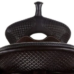 Martin Saddlery Martin Saddlery Chocolate 1/2 Breed Stingray Barrel Saddle 5 Martin Saddlery Martin Saddlery Chocolate 1/2 Breed Stingray Barrel Saddle -Rustic Cowgirl Sales NRS 71 7701 03