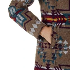 Panhandle Wool Long Coat -Rustic Cowgirl Sales PRWO92R0MS 05