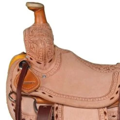 NRS Kids Rough Out With Buckstitch Ranch Saddle -Rustic Cowgirl Sales RK019 4