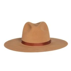 Rodeo King Camel Fur Felt 4in. Brim Copper Band Fashion Hat -Rustic Cowgirl Sales RK415 1