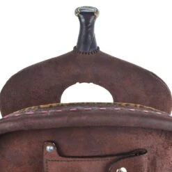 Reinsman Martha Josey Cash Go Round 13 1/2 Inch Barrel Saddle -Rustic Cowgirl Sales SPMJ48 035C 04 1 2