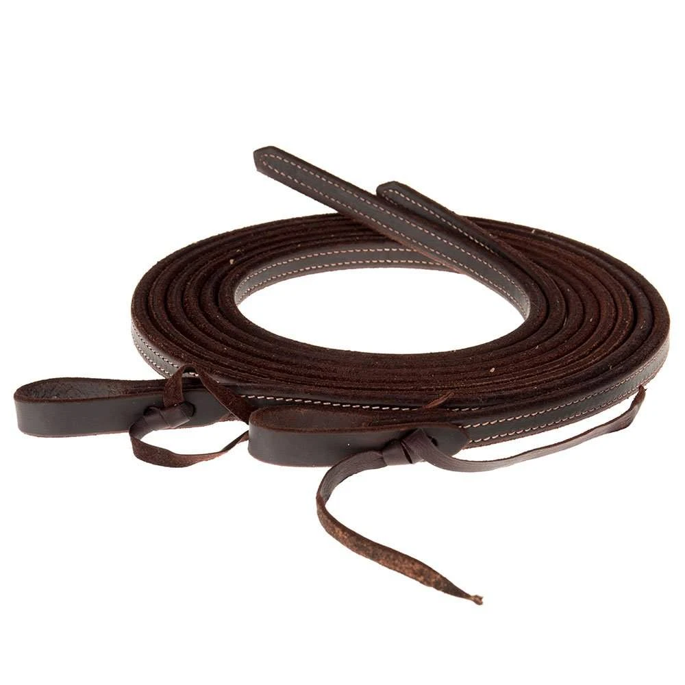 Martin Saddlery Heavy Latigo Doubled & Stitched Split Reins 2 Martin Saddlery Heavy Latigo Doubled & Stitched Split Reins - Image 2