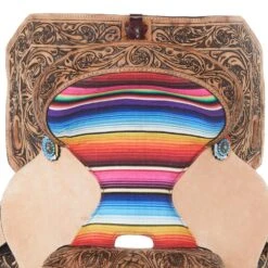 Tough 1 10` Serape Print Saddle (Side To Side) -Rustic Cowgirl Sales SR7772 3