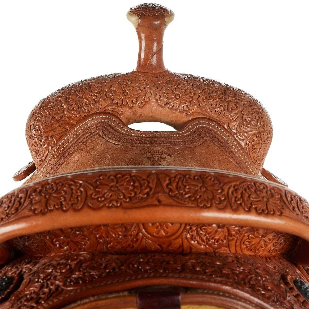 Tomahawk 1/2 Breed Floral Team Roper With Full Border 4 Tomahawk 1/2 Breed Floral Team Roper With Full Border - Image 4