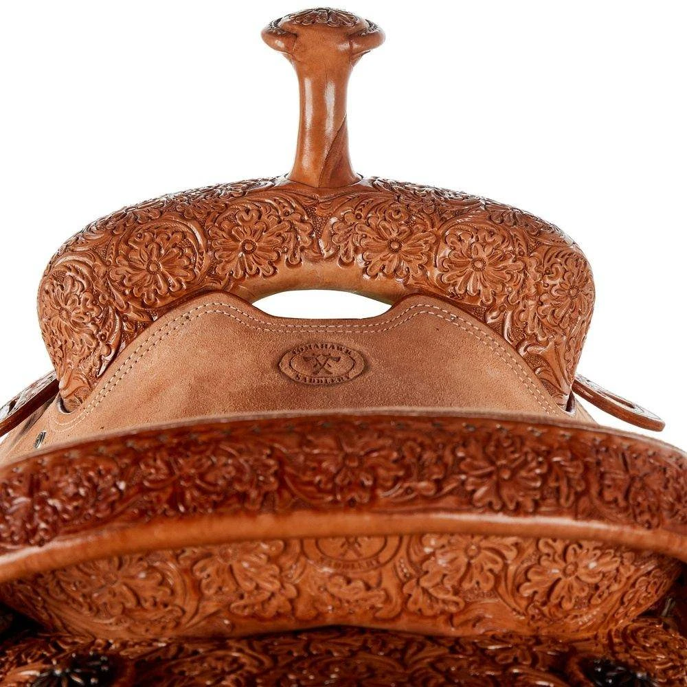 Tomahawk 1/2 Breed Floral Team Roper 4 Tomahawk 1/2 Breed Floral Team Roper - Image 4