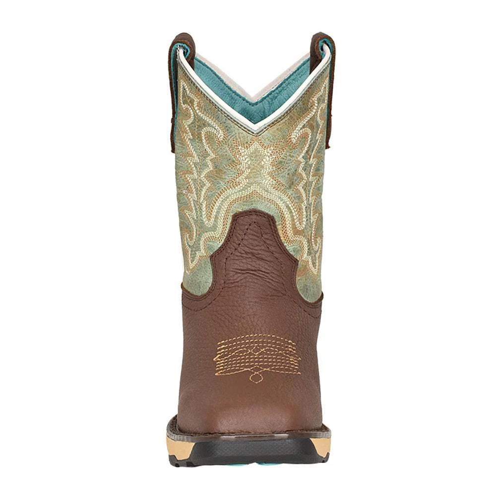 Womens Corral Chocolate Hydro Resist 8.26 Square Toe Work Boot W5002 2 Womens Corral Chocolate Hydro Resist 8.26 Square Toe Work Boot W5002 - Image 2