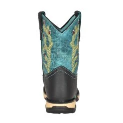 Corral Womens Black Hydro Resist 8.26 Square Toe Work Boot W5004 -Rustic Cowgirl Sales W5004 3