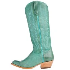 Black Star Women's Turquoise Sierra Boot -Rustic Cowgirl Sales WBAL004 03