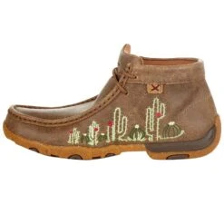 Twisted X Women's Cactus Chukka Driving Moc Casual -Rustic Cowgirl Sales WDM0145 3