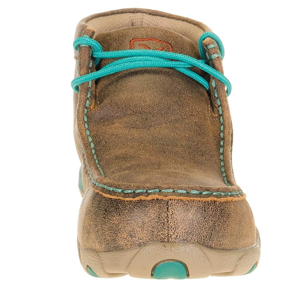 Twisted X Women's Bomber Turqupise Alloy Toe Driving Moc 2 Twisted X Women's Bomber Turqupise Alloy Toe Driving Moc - Image 2