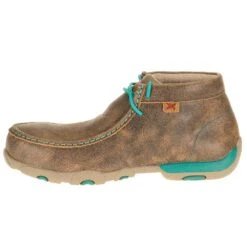 Twisted X Women's Bomber Turqupise Alloy Toe Driving Moc 7 Twisted X Women's Bomber Turqupise Alloy Toe Driving Moc -Rustic Cowgirl Sales WDMAL01 2