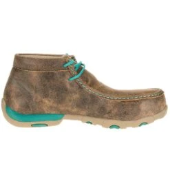 Twisted X Women's Bomber Turqupise Alloy Toe Driving Moc 9 Twisted X Women's Bomber Turqupise Alloy Toe Driving Moc -Rustic Cowgirl Sales WDMAL01 4