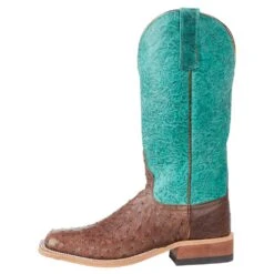 Anderson Bean Women`s Kango Tobac Full Quill Ostrich Boot -Rustic Cowgirl Sales X5002 3